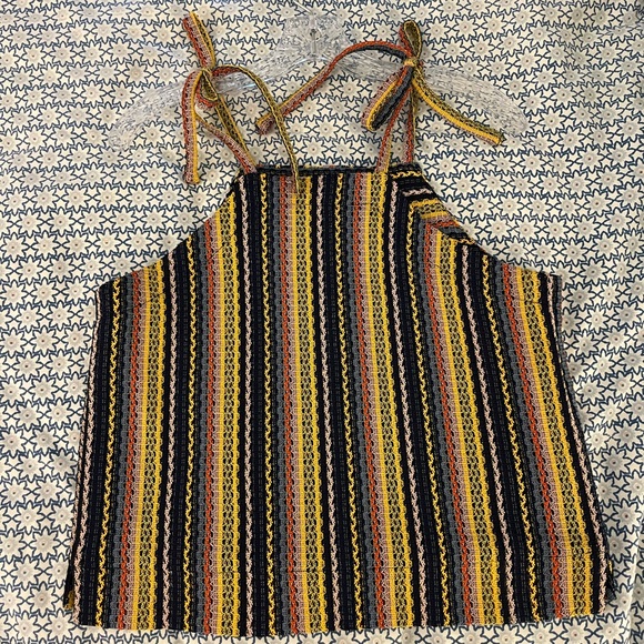 Madewell Texture & Thread Tie-Shoulder Tank Top - Picture 7 of 9